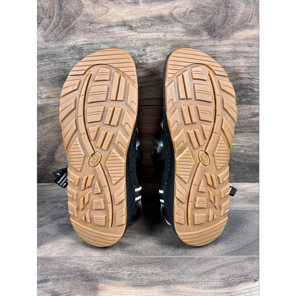 NIB Chaco W9 Canyon Woven Clogs Fade Black White Suede Jacquard Polyester - Picture 9 of 11